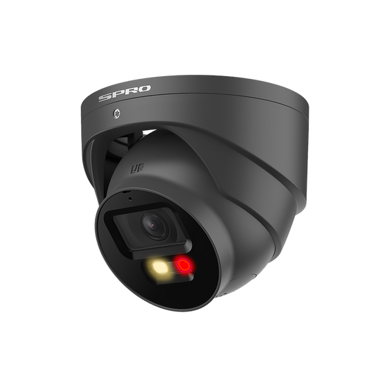 4MP IP Turret Camera with Active Deterrence and Colour Night 2.0