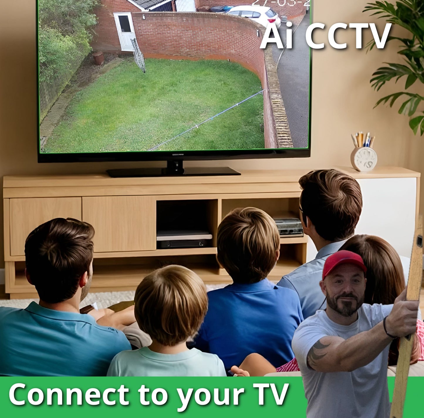 Ai CCTV installation - Package Four camera system